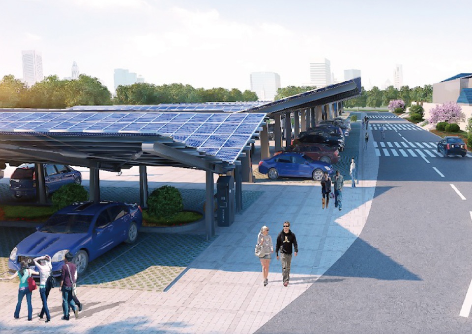 智慧電動(dòng)汽車充電站功能特色